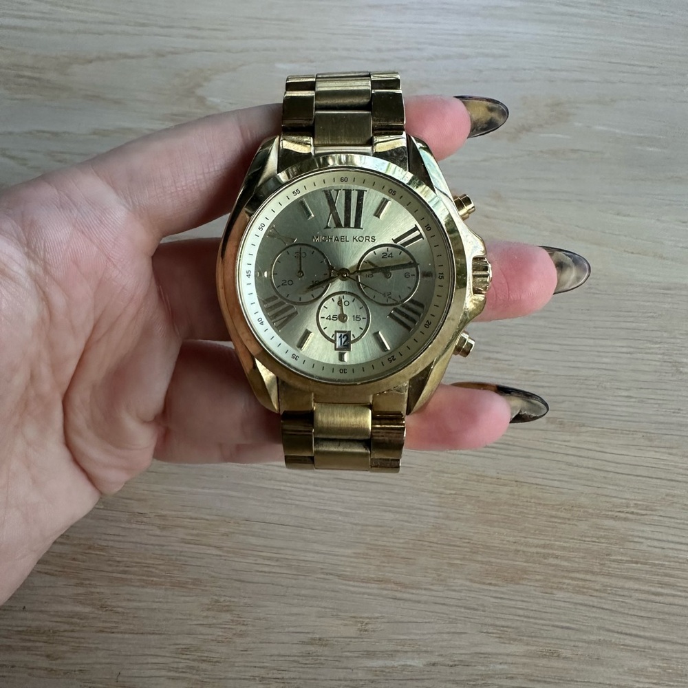 Michael Kors Bradshaw Gold Watch